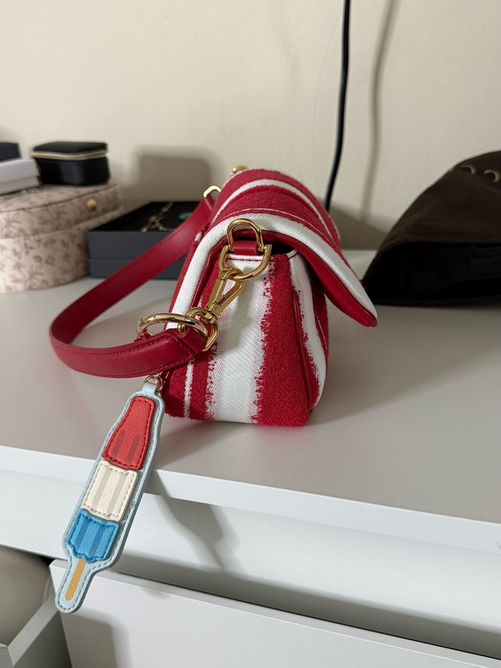 Jacquemus Crossbody Bag from the "Les Rayures" collection - Picture 10 of 12